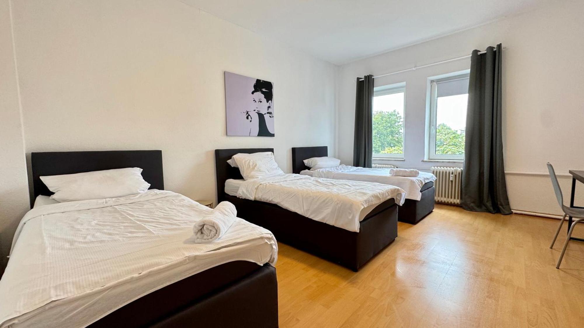 Apartments Im Herzen Von Neumuenster Innenstadt & Hbf Fusslaeufig, Mit Privatparkplatz Eksteriør billede